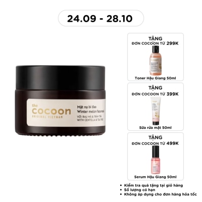 COCOON Face Masks Winter Melon With Centella & Tea Tree Balance Oil & Reduce Pimples 30ml image