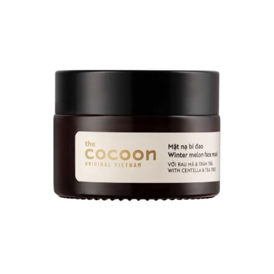 COCOON Mặt Nạ Bí Đao Cocoon Winter Melon Face Mask With Centella & Tea Tree Giảm Dầu và Mụn 30ml