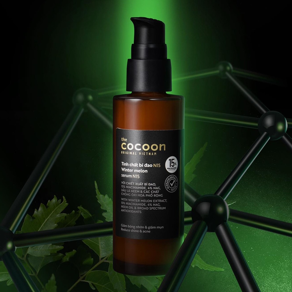 Tinh Chất Cocoon Bí Đao N15 Giảm Bóng Nhờn Và Giảm Mụn 70ml