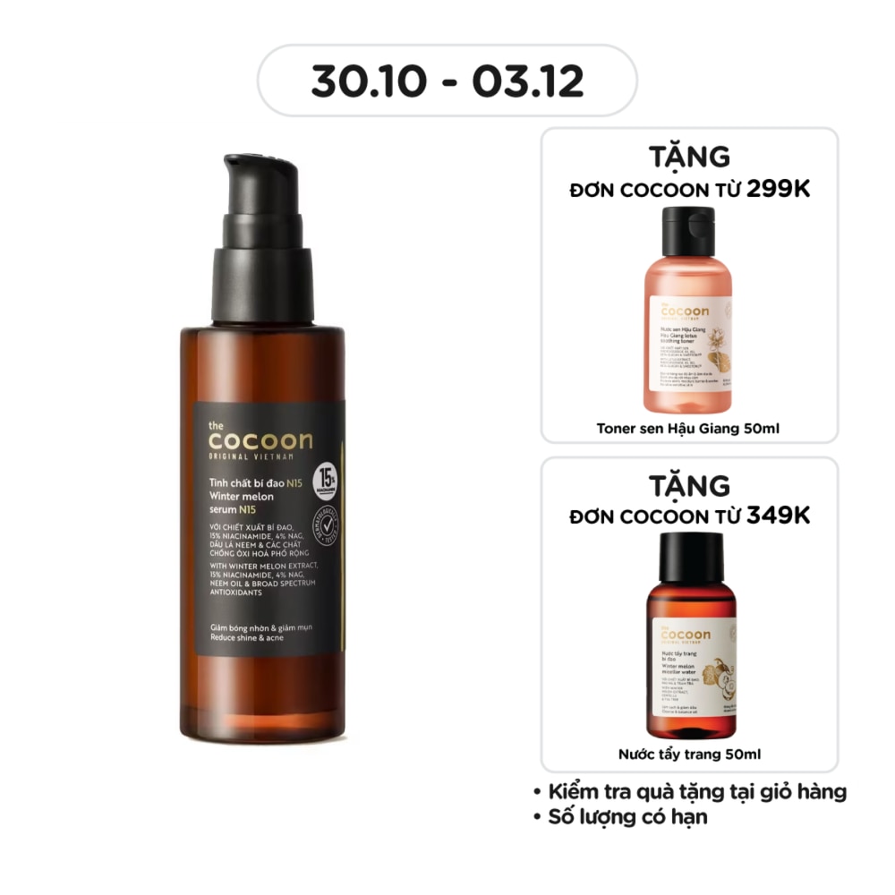 Winter Melon Serum N15 Reduce Oiliness And Reduce Acne 70ml