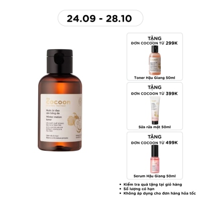 COCOON Nước Cân Bằng Da Cocoon Bí Đao Winter Melon Toner 140ml image