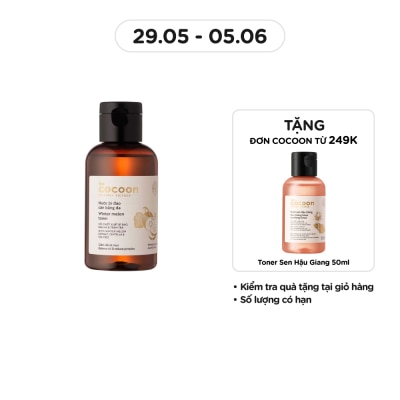 COCOON Nước Cân Bằng Da Cocoon Bí Đao Winter Melon Toner 140ml