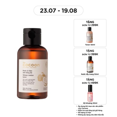COCOON - Winter Melon Toner Balance Oil & Reduce Pimples 140ml image