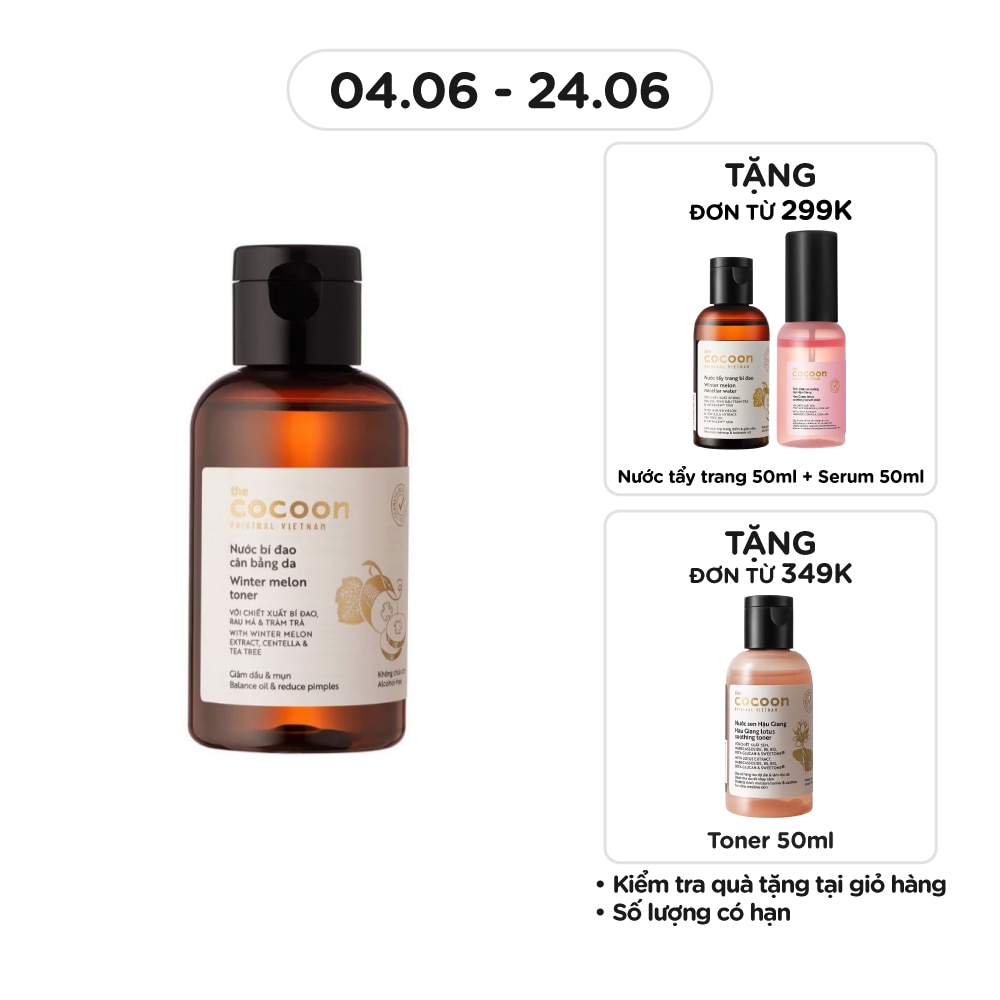 Winter Melon Toner Balance Oil & Reduce Pimples 140ml