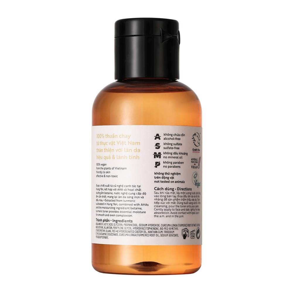 Nước Cân Bằng Nghệ Hưng Yên Cocoon Turmeric Toner 140ml