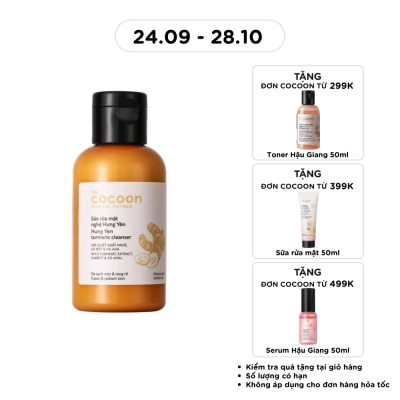 COCOON Sữa Rửa Mặt Nghệ Hưng Yên Cocoon Turmeric Cleanser 140ml image