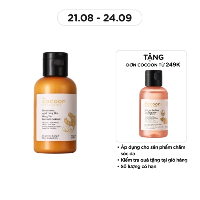 COCOON Sữa Rửa Mặt Nghệ Hưng Yên Cocoon Turmeric Cleanser 140ml