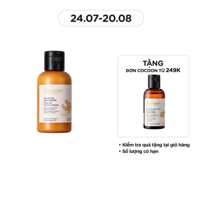 COCOON Sữa Rửa Mặt Nghệ Hưng Yên Cocoon Turmeric Cleanser 140ml