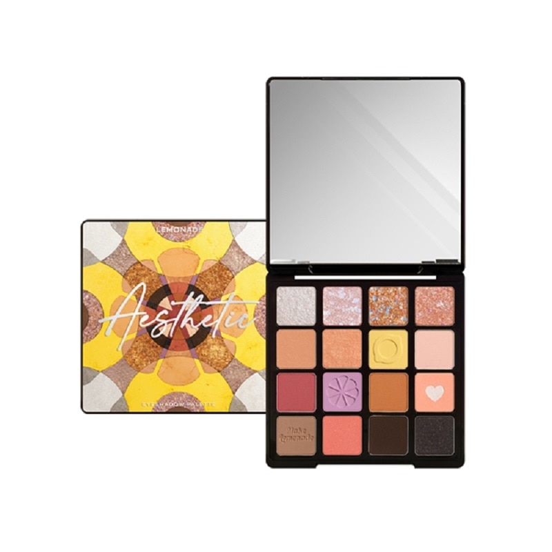 Bảng Phấn Mắt 16 Màu Lemonade Aesthetic Eyeshadow Palette 20.8g Version 2