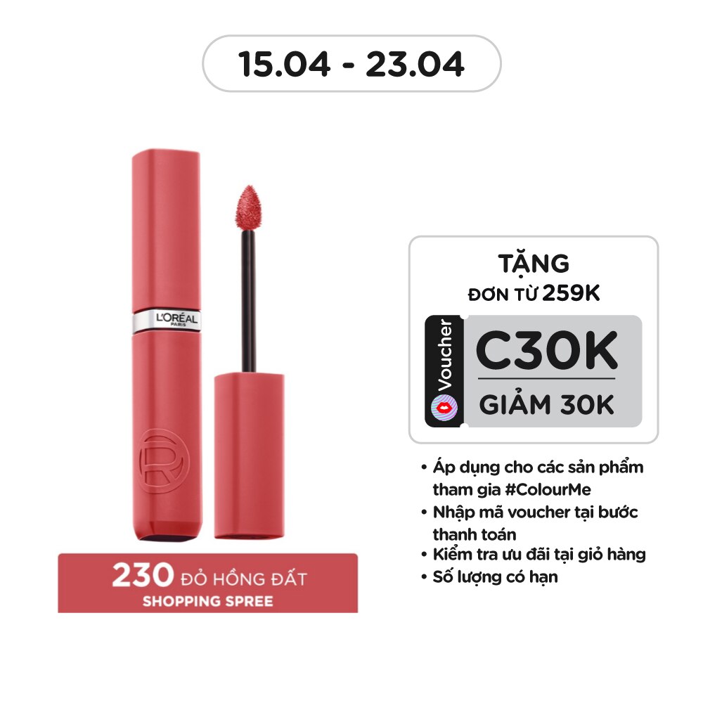 Infallible Matte Resistance 5ml .# 230 Shopping Spree