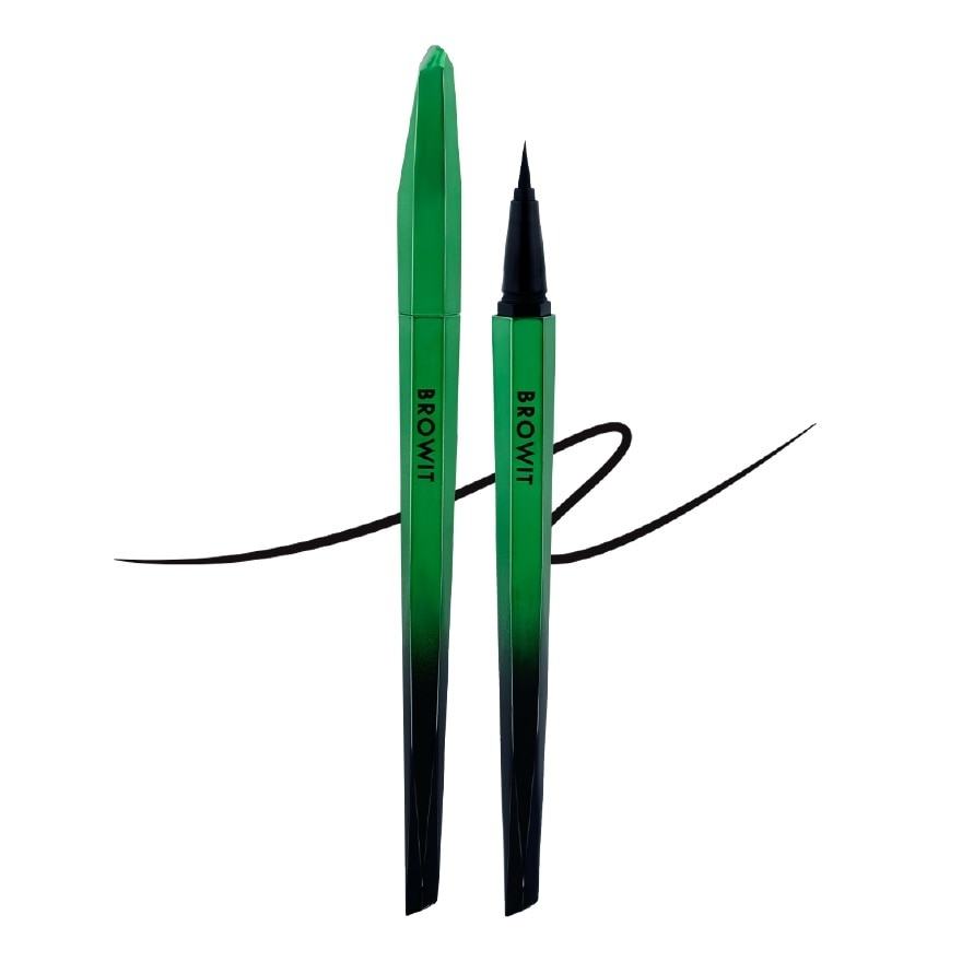 Bút Kẻ Mắt Nước Browit Aurora Long Stay Eyeliner 0.5g .#Super Black image