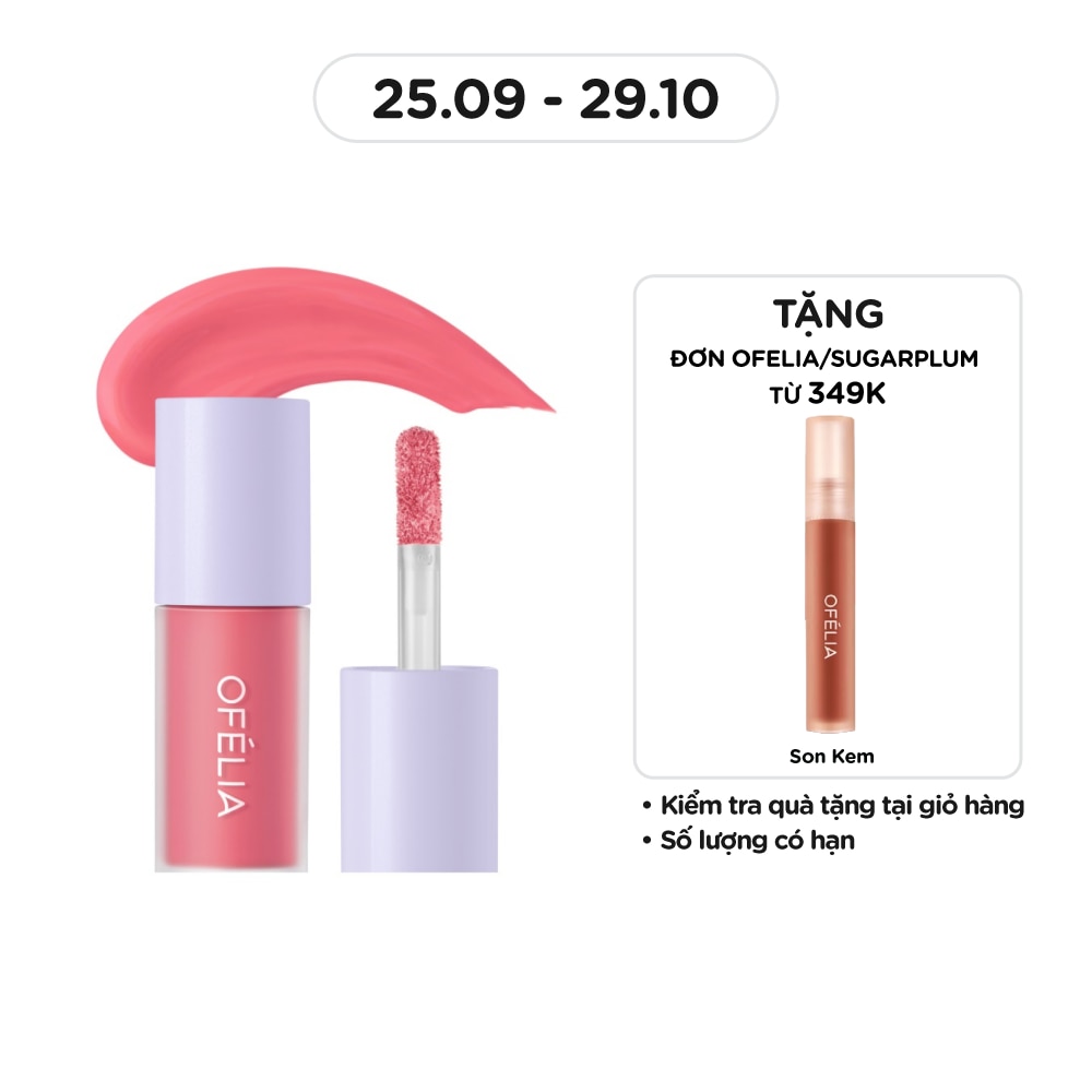 Kem Má Hồng Ofélia Lolli Liquid Blush 4.3g .#LB8 Daydream