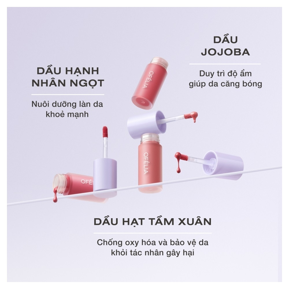 Kem Má Hồng Ofélia Lolli Liquid Blush 4.3g .#LB9 Tipsy image