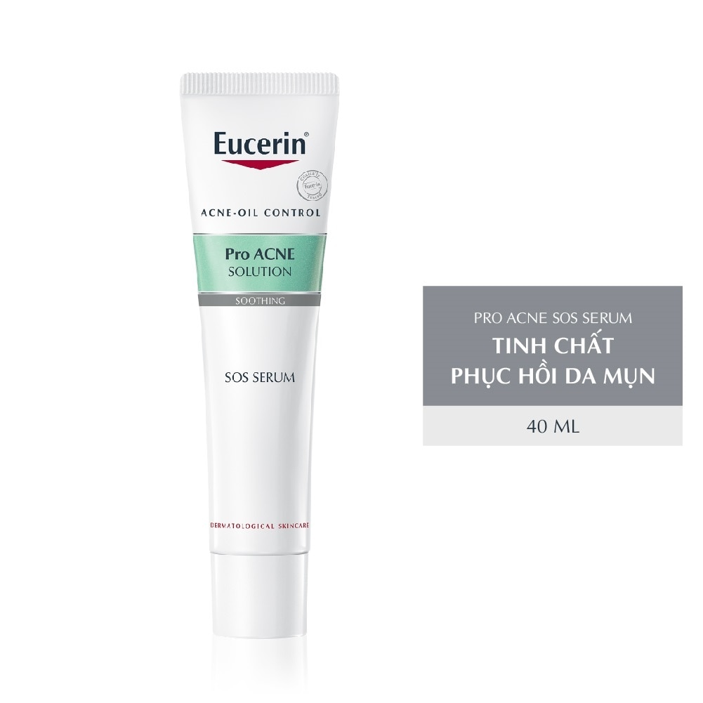 Tinh Chất Eucerin Dưỡng Cho Da Mụn Pro Acne Solution SOS Serum 40ml