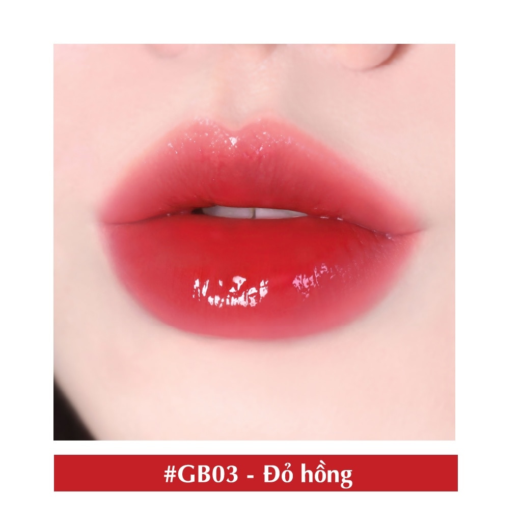 Son Bóng Black Rouge Glow Bokki Tint 4.85g .#GB03 Màu Đỏ Hồng