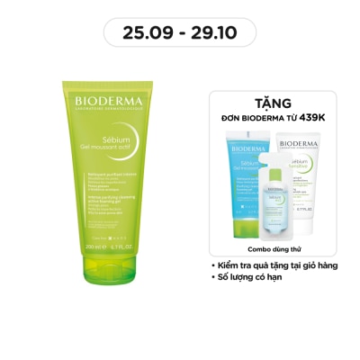 BIODERMA Sébium Gel Moussant Actif 200ml