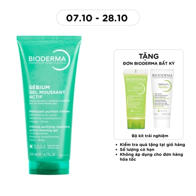 BIODERMA Sébium Gel Moussant Actif 200ml image