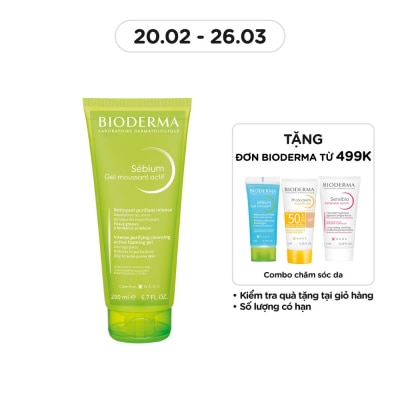 BIODERMA Sébium Gel Moussant Actif 200ml