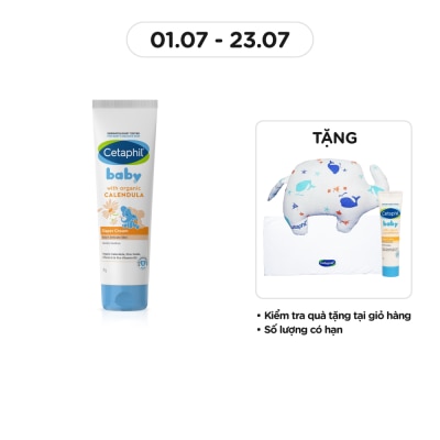 CETAPHIL Kem Làm Dịu Hăm Tã Cho Bé Cetaphil Baby Diaper Cream Với Hoa Cúc Hữu Cơ 70g