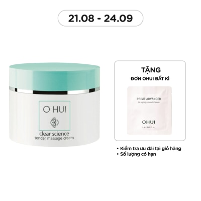 OHUI Clear Science Tender Massage Cream 230ml