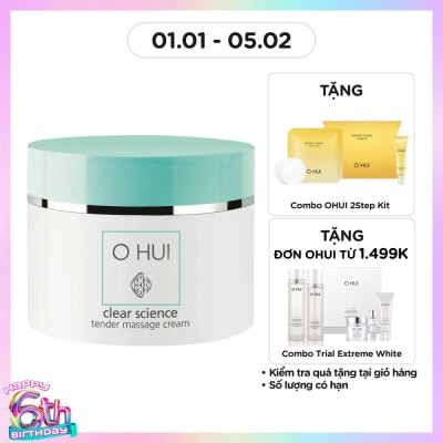 OHUI Kem Massage OHUI Clear Science Tender Massage Cream 230ml