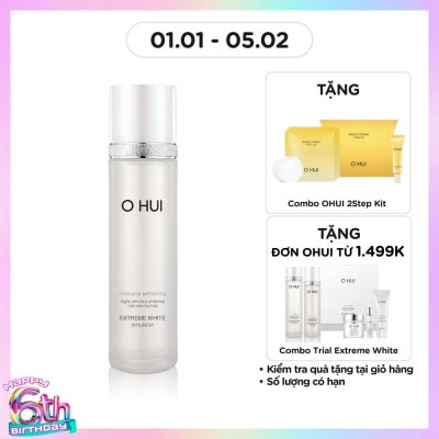 OHUI Sữa Dưỡng Trắng Da OHUI Extreme White Emulsion 130ml