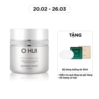 OHUI Kem Dưỡng Trắng Da OHUI Extreme White Cream 50ml