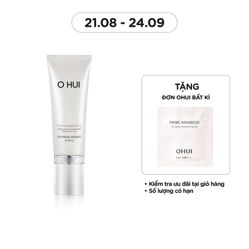 Tẩy Tế Bào Chết OHUI Dưỡng Trắng Da Extreme Bright Peeling 60ml
