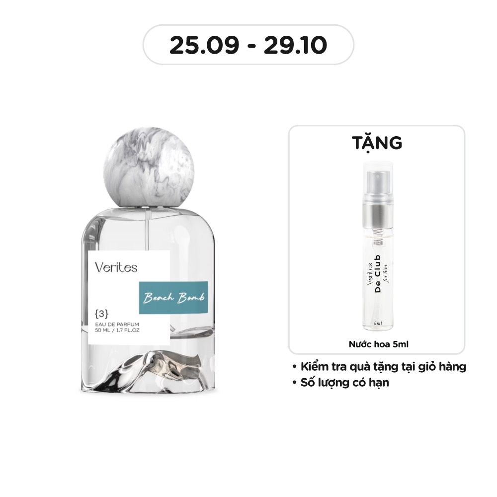Nước Hoa Verites Beach Bomb 50ml