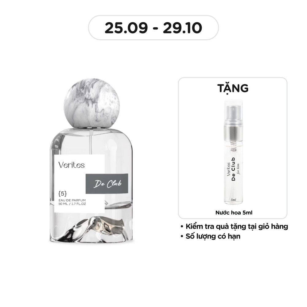 Nước Hoa Nam Verites De Club 50ml