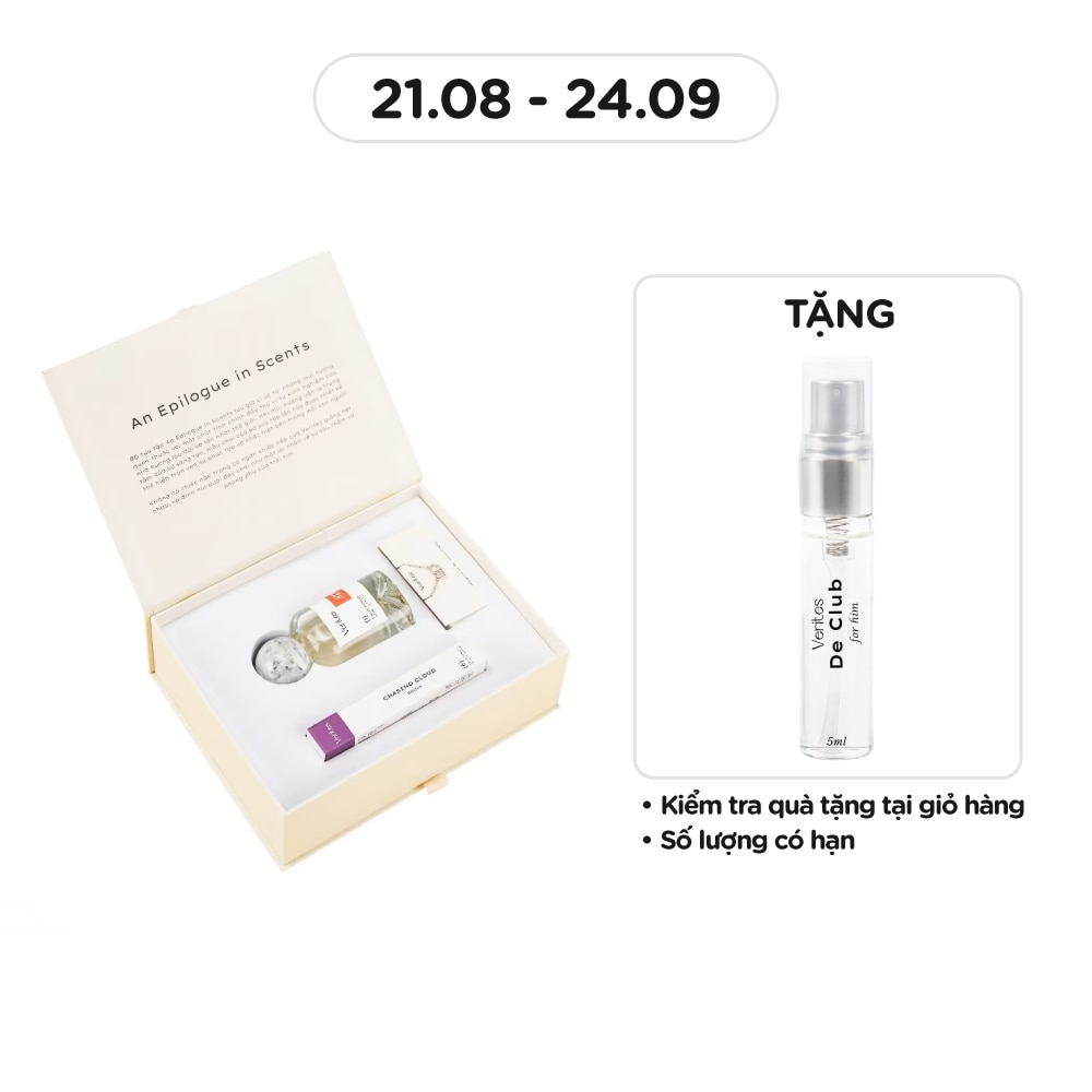Combo Perfume (Her Summer 50ml + Chasing Cloud 10ml + Silver Bracelet)