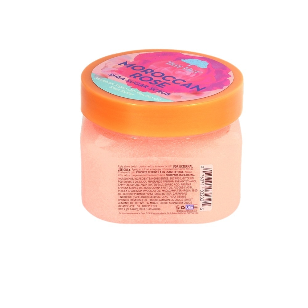 Shea Sugar Scrub Moroccan Rose 255g
