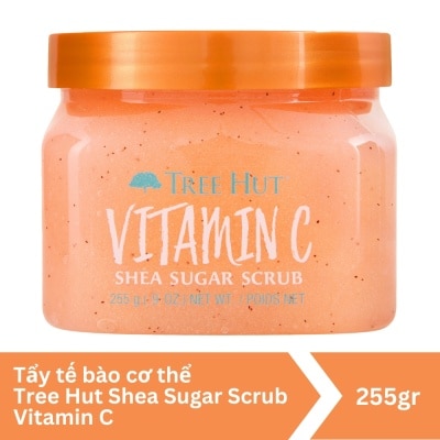 TREE HUT Tẩy Tế Bào Chết Cơ Thể Tree Hut Vitamin C Shea Sugar Scrub Sáng & Săn Da 255g