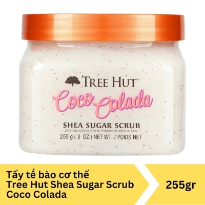 TREE HUT Tẩy Tế Bào Chết Cơ Thể Tree Hut Coco Colada Shea Sugar Scrub Sáng & Mềm Mịn Da 255g