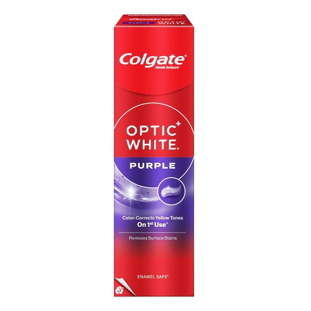 Kem Đánh Răng Colgate Optic White Purple 100g