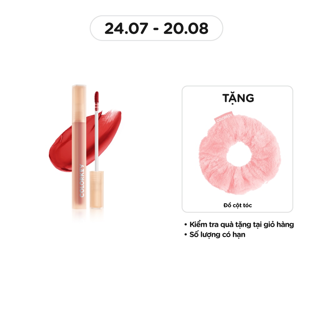 Son Bóng Colorkey Soft Matte Water Tint 1.8g .#R300