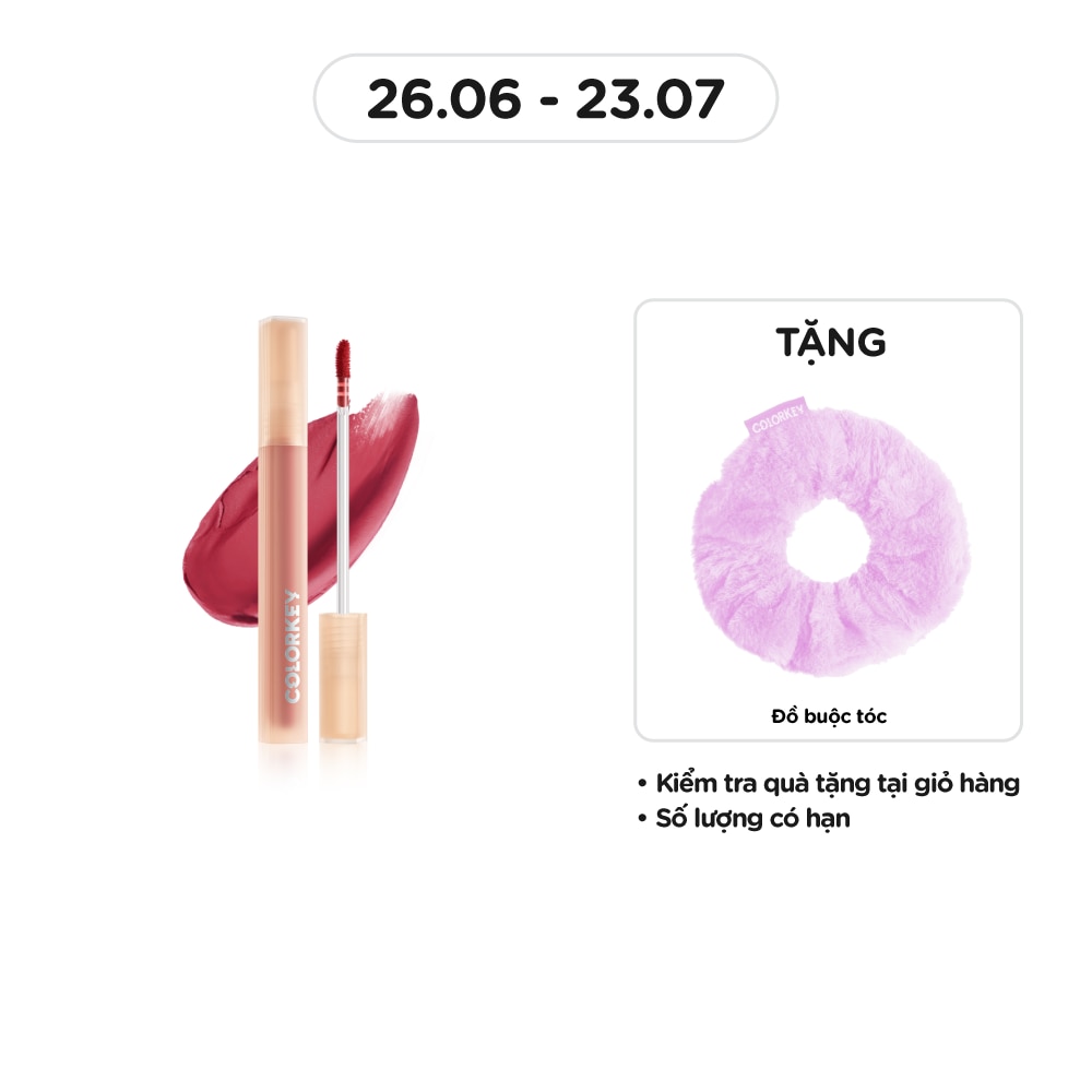 Son Bóng Colorkey Soft Matte Water Tint 1.8g .#P319