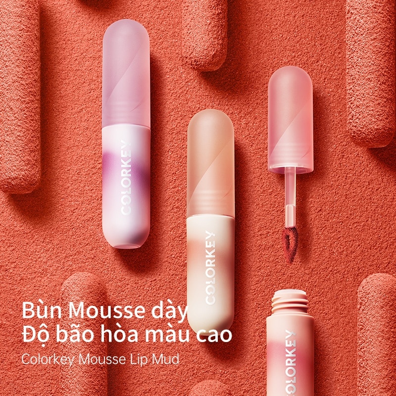 Son Kem Colorkey Mousse Lip Mud Matte 2g .#O106