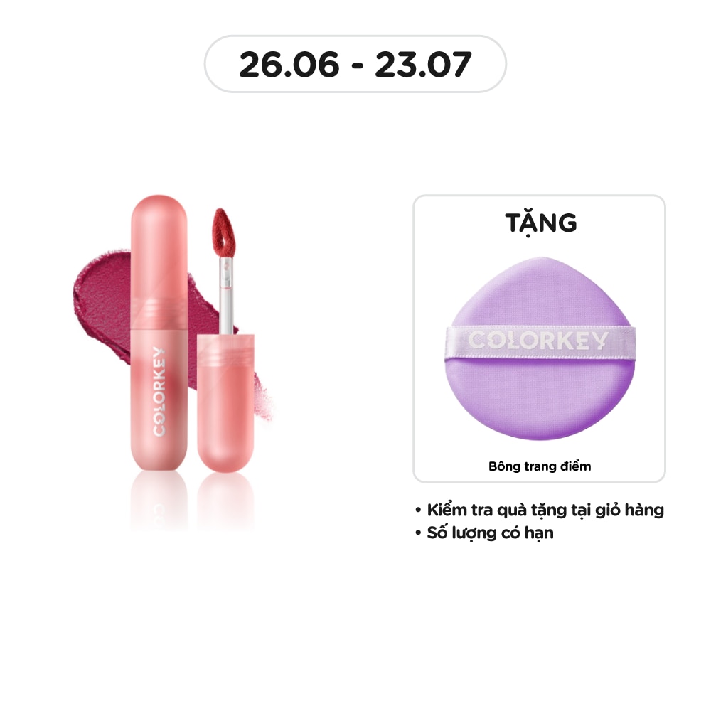 Son Kem Colorkey Mousse Lip Mud Matte 2g .#R109