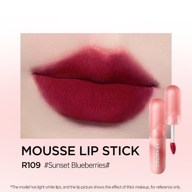 Mousse Lip Mud Matte 2g .#R109