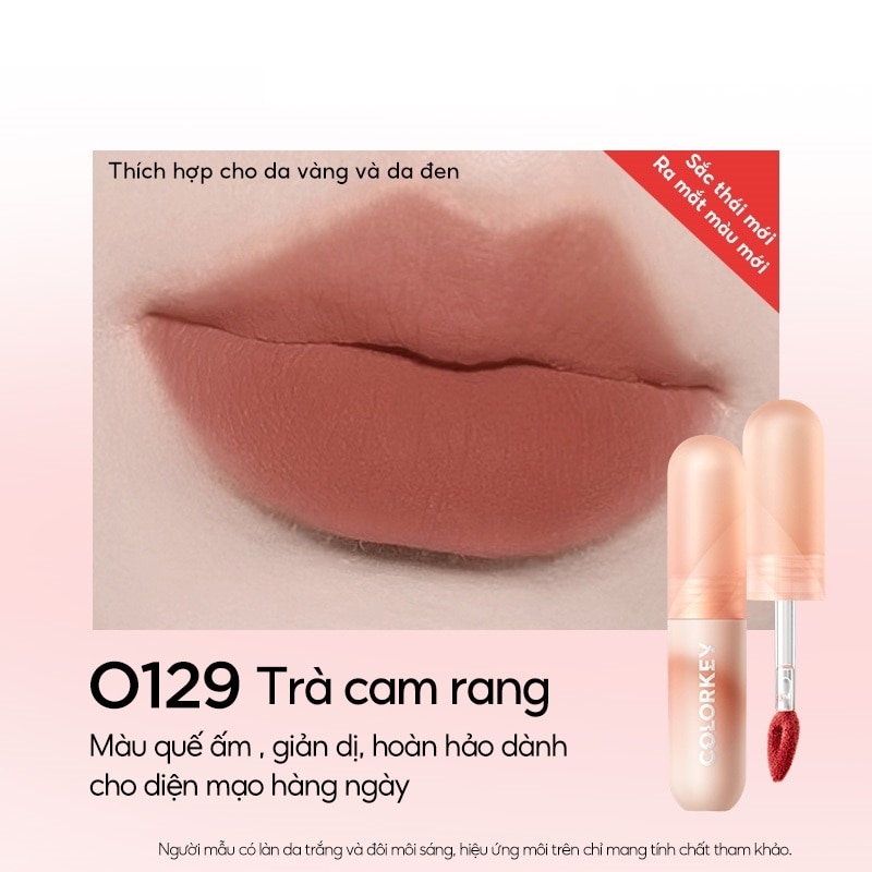 Mousse Lip Mud Matte 2g .#O129