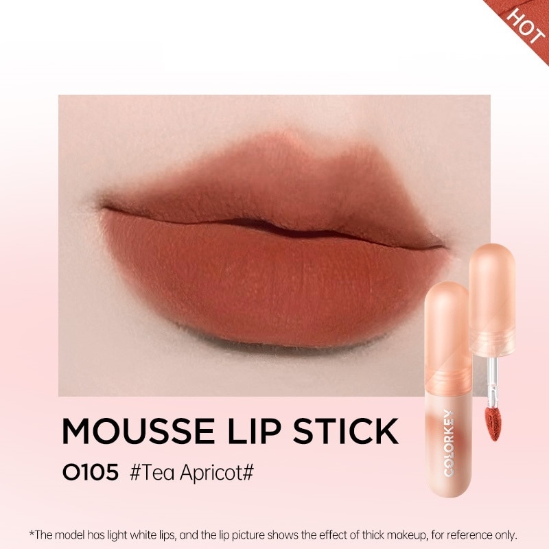 Mousse Lip Mud Matte 2g .#O105