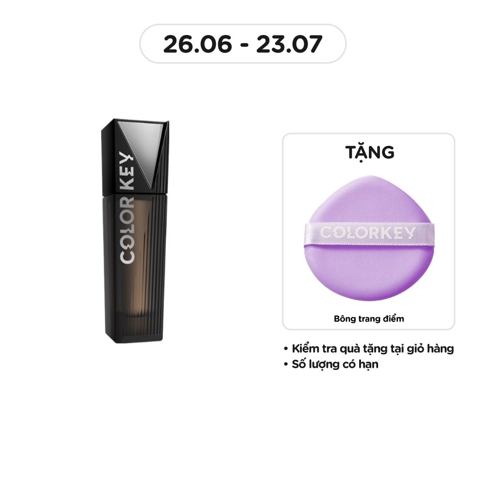 Kem Nền Lâu Trôi Colorkey Matter Flawless Liquid Foundation 30g .#W2