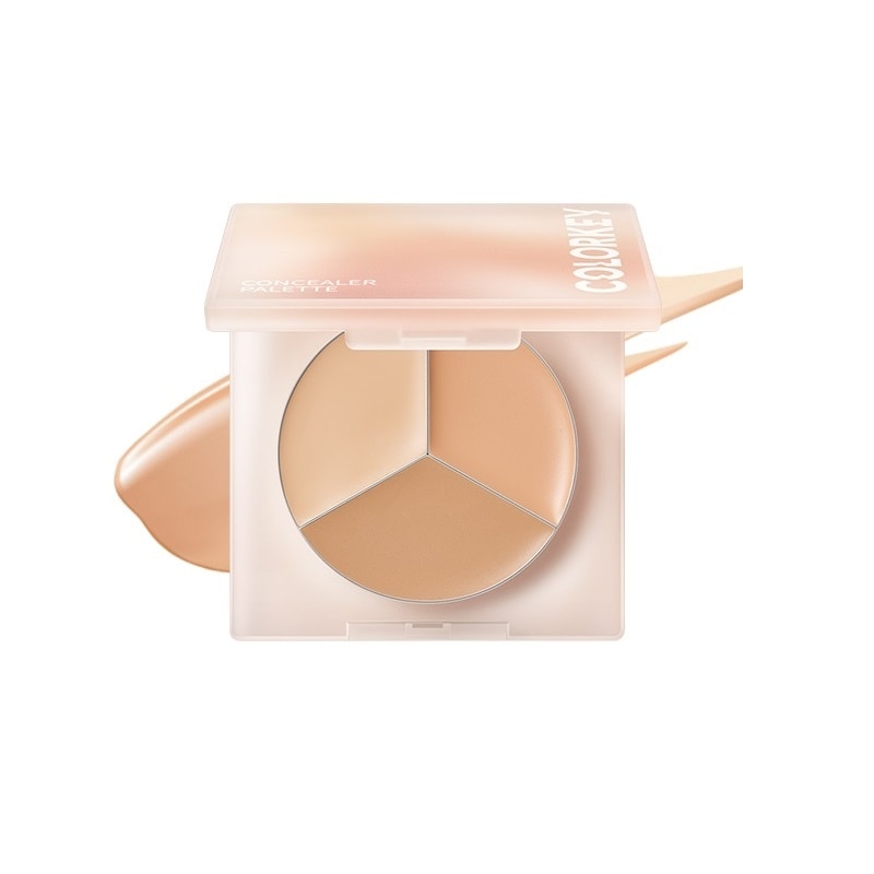 Kem Che Khuyết Điểm 3 Màu Colorkey Targeting Three-colour Concealer Palette 3.9g