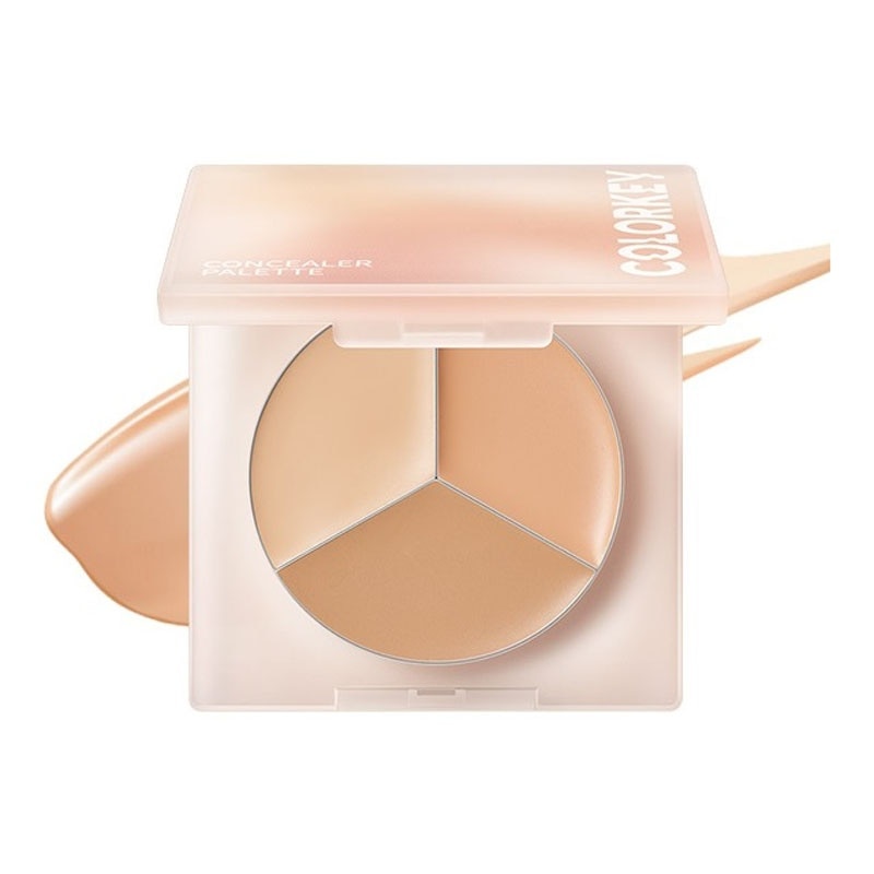 Kem Che Khuyết Điểm 3 Màu Colorkey Targeting Three-colour Concealer Palette 3.9g