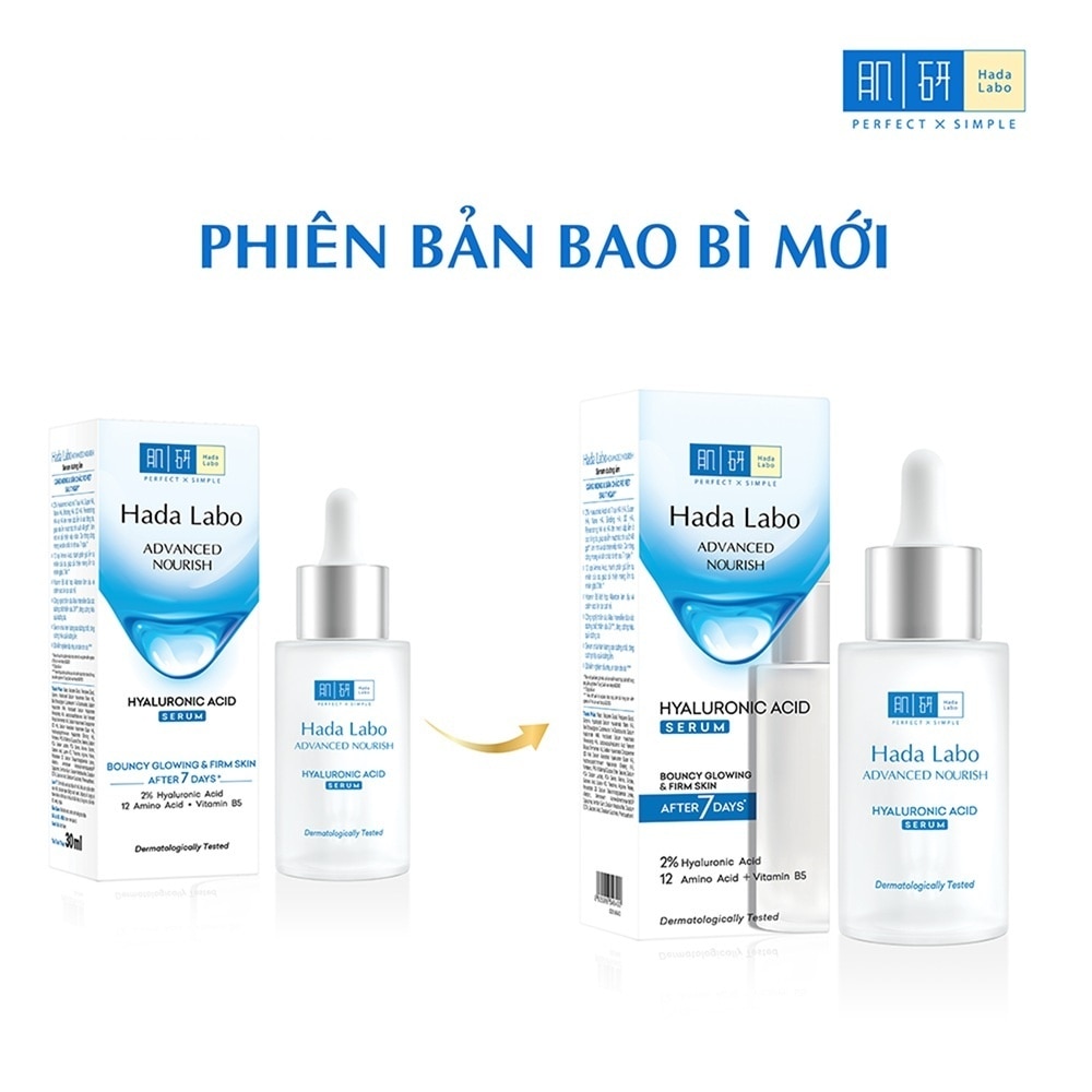 Serum Dưỡng Ẩm Hada Labo Advanced Nourish Hyaluronic Acid Serum 30ml image