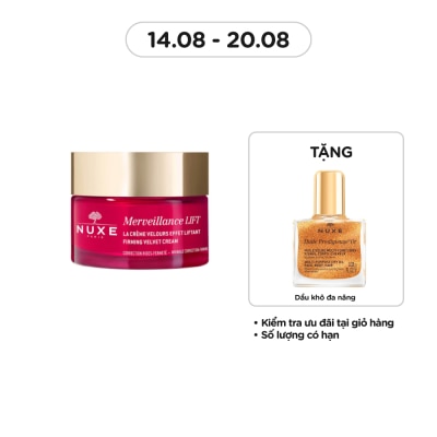 NUXE Kem Nuxe Dưỡng Ẩm Giảm Lão Hóa Da Merveillance LIFT Firming Velvet Cream 50ml
