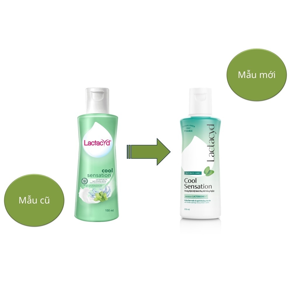 Dung Dịch Vệ Sinh Phụ Nữ Lactacyd Cool Sensation 150ml