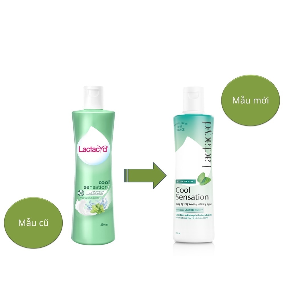 Dung Dịch Vệ Sinh Phụ Nữ Lactacyd Cool Sensation 250ml