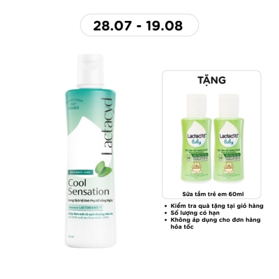 LACTACYD - Dung Dịch Vệ Sinh Phụ Nữ Lactacyd Cool Sensation 250ml image